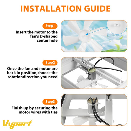 Scene showing the Vypart vent fan effectively removing steam and moisture from an RV bathroom after a shower