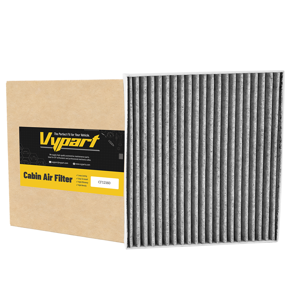 Vypart CAF160S-160 Cabin Air Filter with Activated Carbon for clean and fresh air