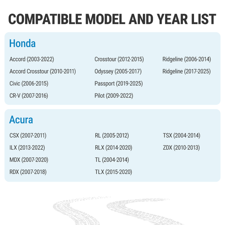 Image showcasing the Vypart CF10134 cabin air filter as a perfect fit for Honda CRV, Accord, and Civic