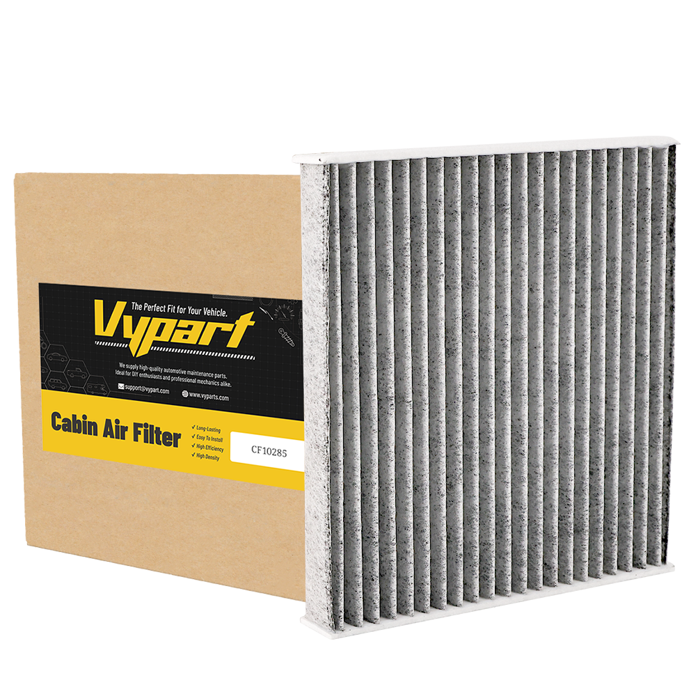 Vypart CF10285 Fiber Fabric Cabin Air Filter, main product shot for AC and heater