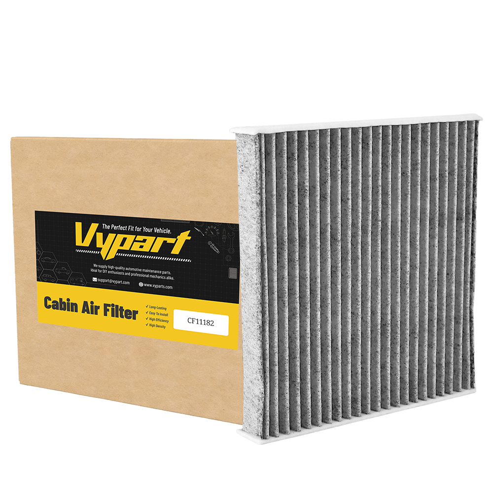 Vypart CF11182 Cabin Air Filter with Activated Carbon, main product shot