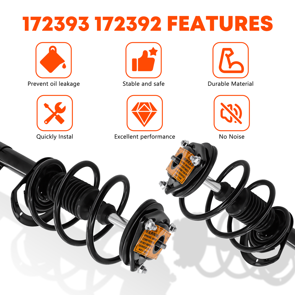 Vypart quick-strut showing internal damper valve and high-tensile steel spring construction