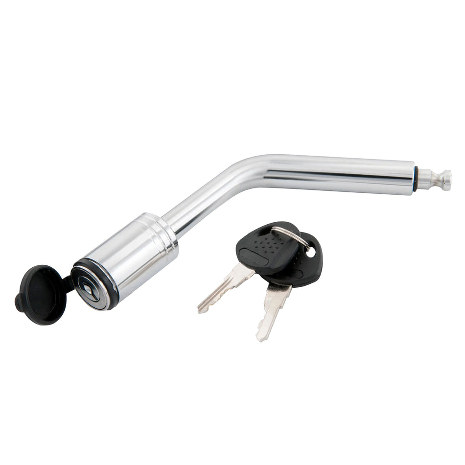 Vypart double-end locking trailer hitch receiver coupler lock for 1/2 inch and 5/8 inch diameters, main product view