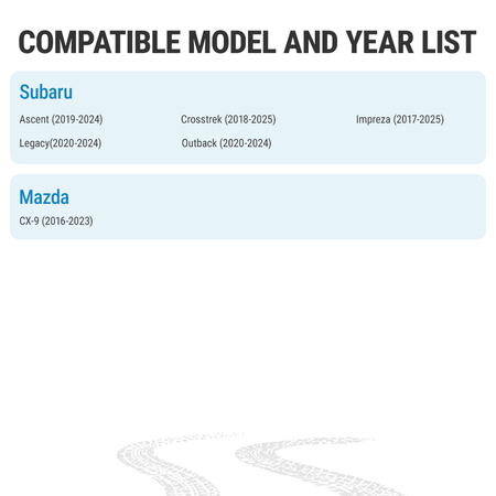 Image showing the Vypart CP157 filter next to a Subaru vehicle logo, highlighting compatibility