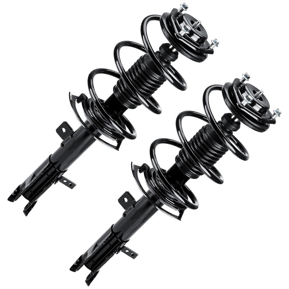 Vypart front quick complete struts shocks absorbers kit, part #172367 & 172368, set of 2, main product view