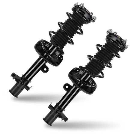 Vypart front left and right complete shock absorber struts with spring assembly, part #272492 & 272491, main product view