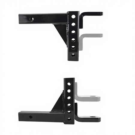 Vypart dual ball mount fitting various trailer types and vehicle receivers