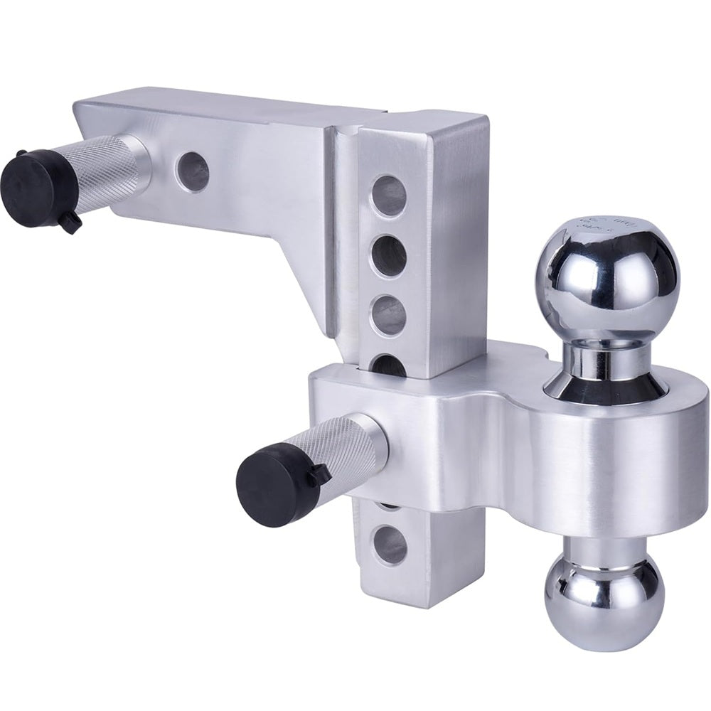 Image showing the included lock and keys alongside the Vypart hitch, highlighting the security feature