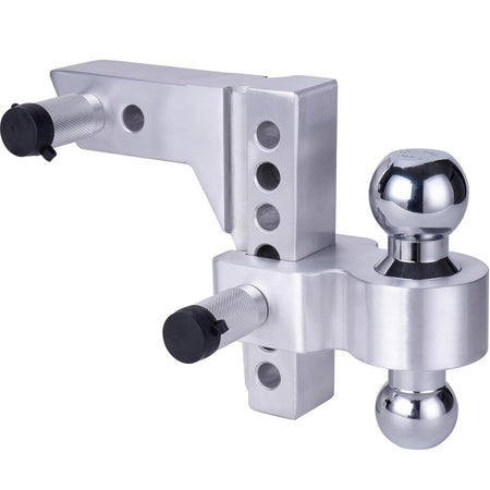 Image showing the included lock and keys alongside the Vypart hitch, highlighting the security feature