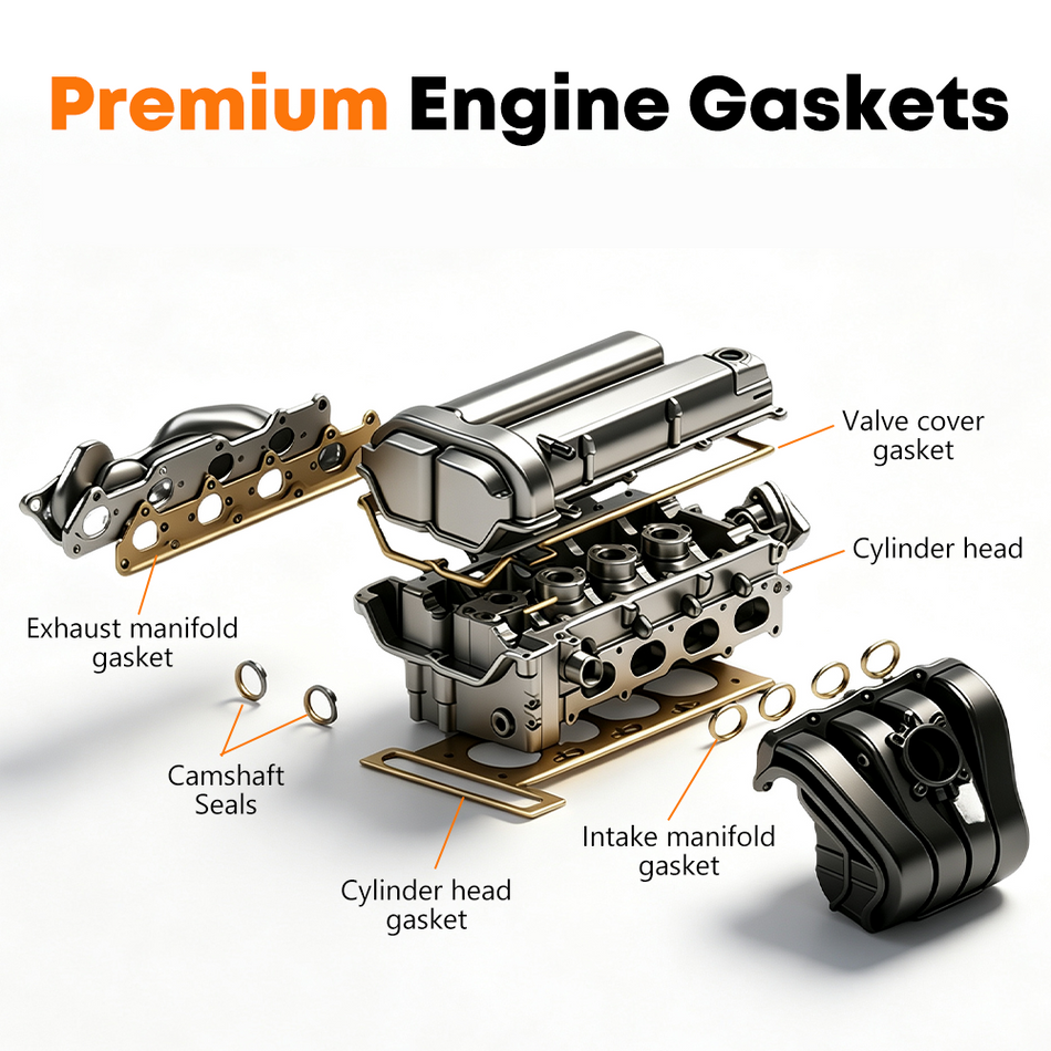 Multi-Layer Steel MLS Head Gasket HS26540PT-1 for GM 1.4L Turbocharged Ecotec Engine