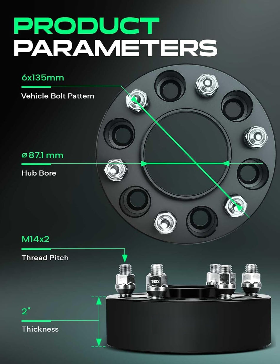 the precise 87.1mm hub-centric bore of the Vypart forged spacer, ensuring perfect wheel centering.