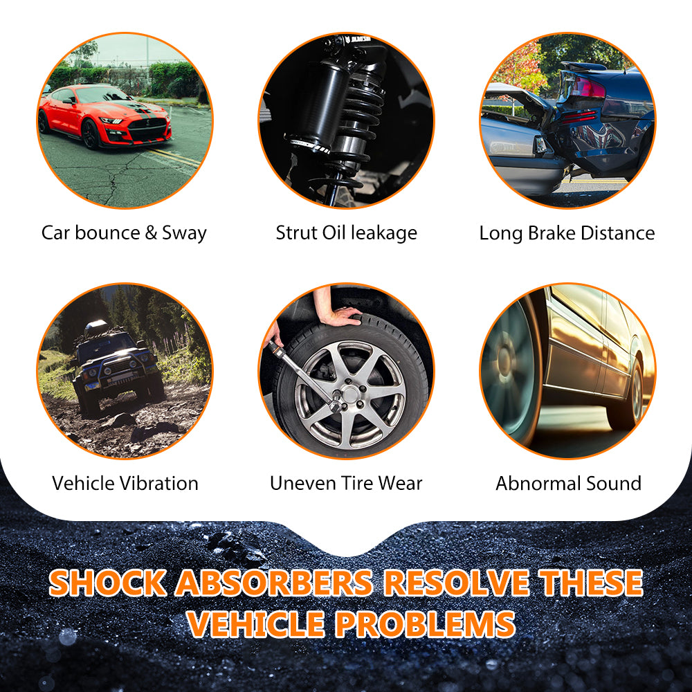 Vypart shock absorber complete packaging and included accessories (e.g., mounting hardware) for Honda CR-V