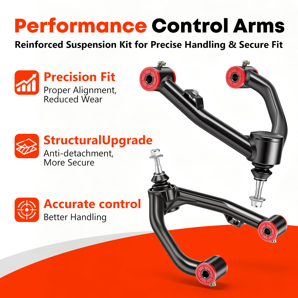 Factory mounting points with premium bushings on Vypart control arm for 2007-2018 Tahoe and Yukon