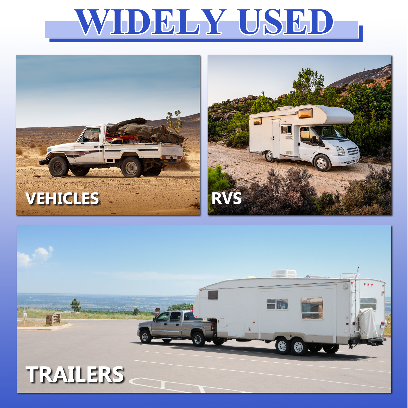 Vypart blue trailer lock presented with its security keys and retail packaging, ready for use