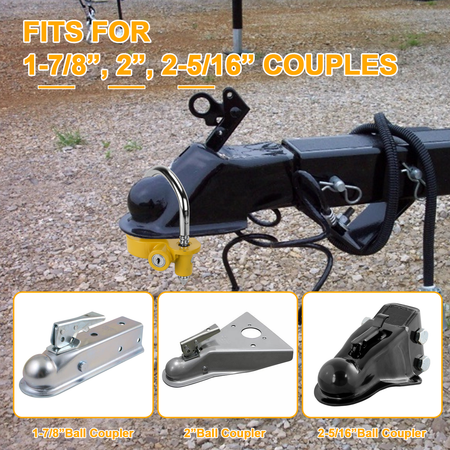 Vypart universal lock adapter with 2 keys stored in a portable carrying case