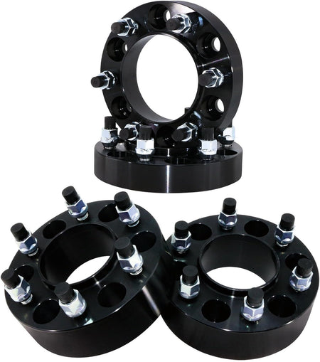 Vypart spacer highlighting the M14x2.0 thread studs for secure wheel mounting