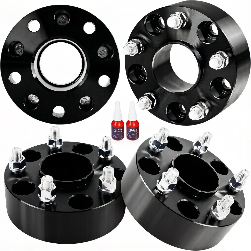 Vypart CNC Machined Aluminum Wheel Spacers Material Close-up - High-Strength Aerospace-Grade Aluminum Alloy