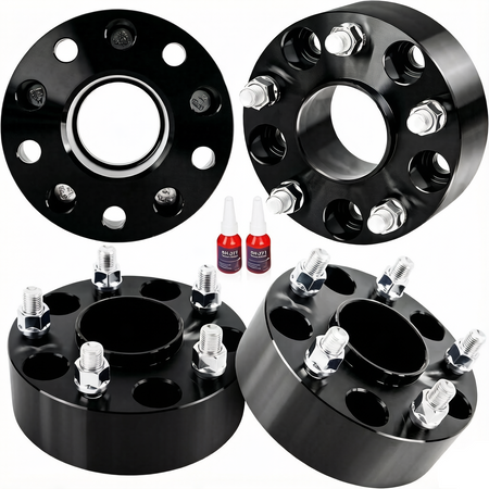 Vypart CNC Machined Aluminum Wheel Spacers Material Close-up - High-Strength Aerospace-Grade Aluminum Alloy