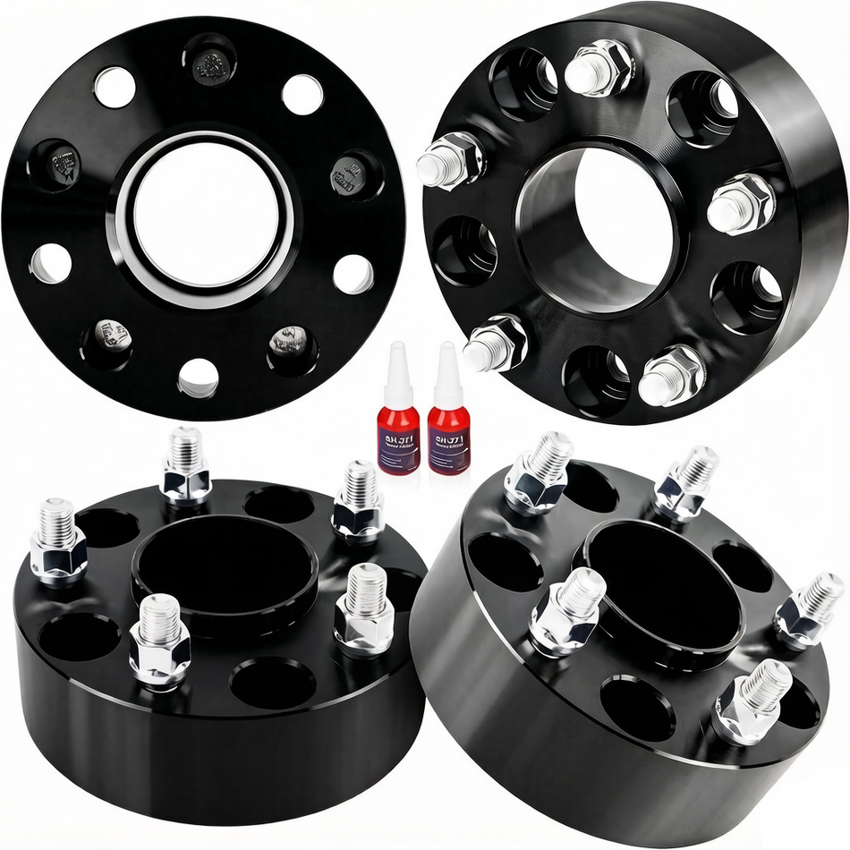 Vypart CNC Machined Aluminum Wheel Spacers Material Close-up - High-Strength Aerospace-Grade Aluminum Alloy