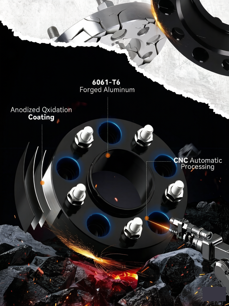 Vypart CNC Machined Wheel Spacers