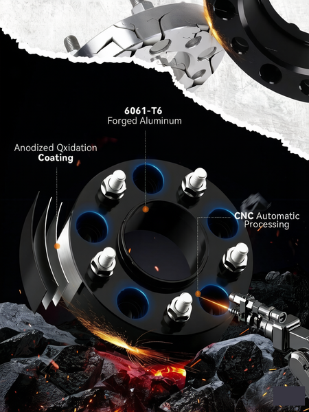 Vypart CNC Machined Wheel Spacers